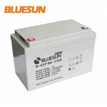 Bluesun batterie longue 12V 100Ah 150Ah 200Ah de gel de stockage d&#39;énergie solaire de long rendement profond profond